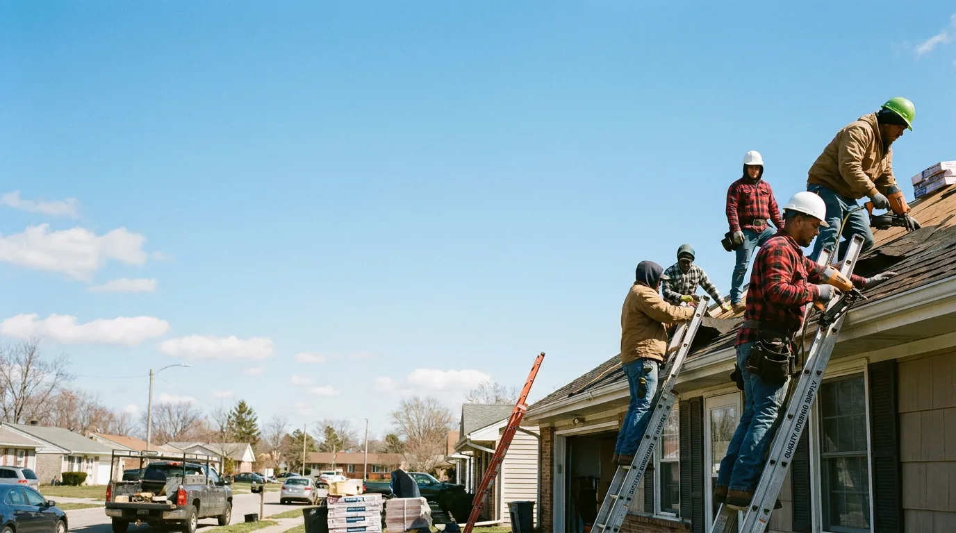 Roofing in Closplint, KY near me